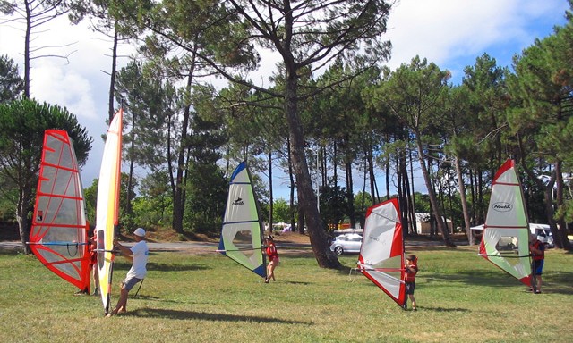 cours planche à voile enfant