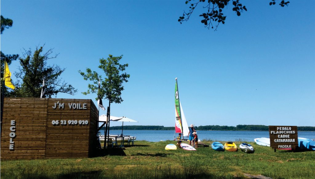 école de voile à Sanguinet (40)